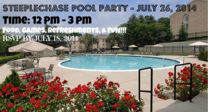 Party at the Pool in Cockeysville, MD - Steeplechase Apartment Homes