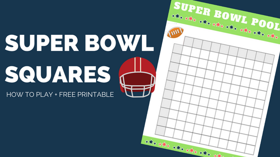 Super bowl betting squares template